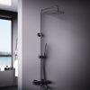 Душевая стойка Damixa Scandinavian Pure 936810300 настенная цвет черный