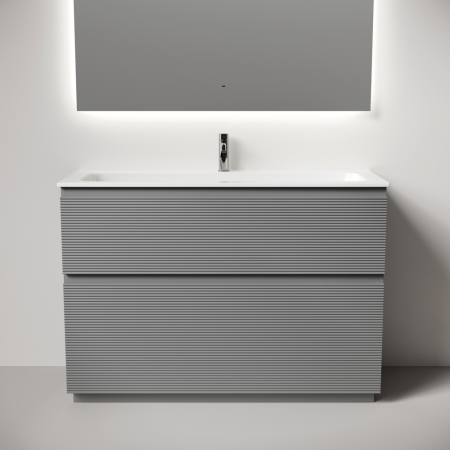 Тумба под раковину Sancos FOLK Floor FL120FES 120х40 напольная цвет серый