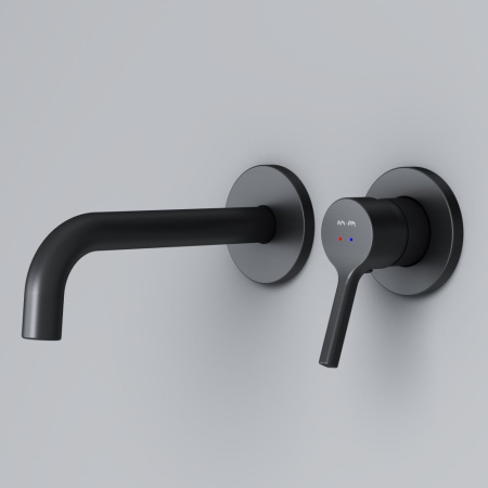 Смеситель Am.Pm X-Joy F85B72622 встраиваемый в стену черный без термостата