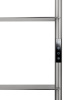 Полотенцесушитель электрический Wonzon & Woghand Düsseldorf WW-A205-BR 50х160 никель