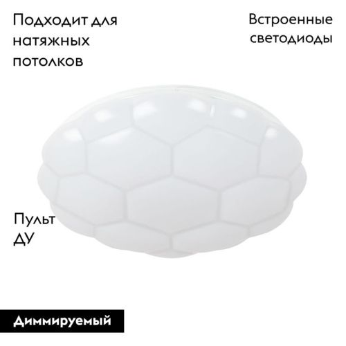 Светильник потолочный Arte Lamp Biscotti (Бисцотти) A2676PL-72WH - фото 2