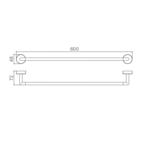 Полотенцедержатель Raglo R320.01.33 - фото 2