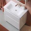 Тумба с раковиной Alavann Lana ALV0980000 80х50 напольная цвет белый