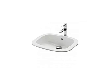 Раковина из санфаянса Toto LW763Y 53х45 встраиваемая цвет белый