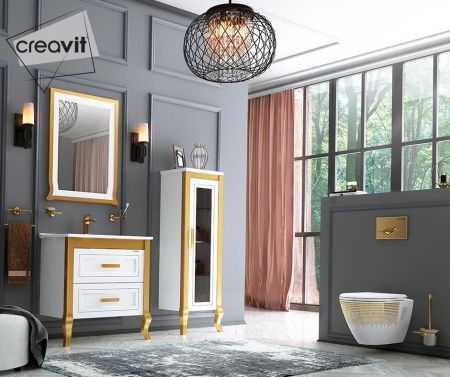 Чаша унитаза подвесная Creavit Terra TP325-11CB00E-NA00 цвет белый без сиденья душевой смыв