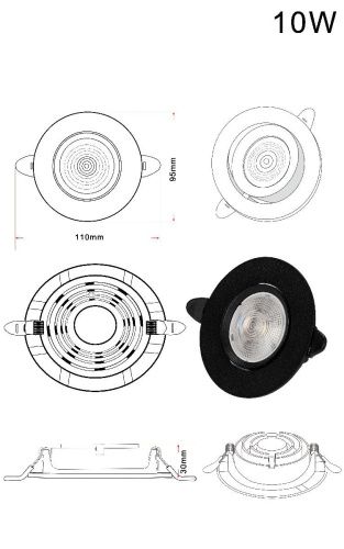 Светильник встраиваемый Zortes Raiz (Раиз) ZRS.57795.5 - фото 4