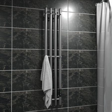 Полотенцесушитель электрический Маргроид Inaro Inaro-12018-1049-7024R 20х120 серый