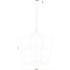 Люстра подвесная Arte Lamp Nuvola (Нувола) A7017SP-4BK