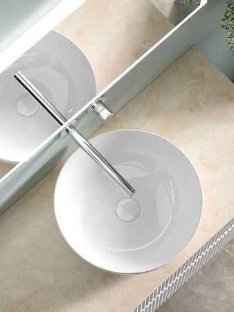 Тумба под раковину Sancos SNOB R SNR100W 100х40 подвесная цвет белый