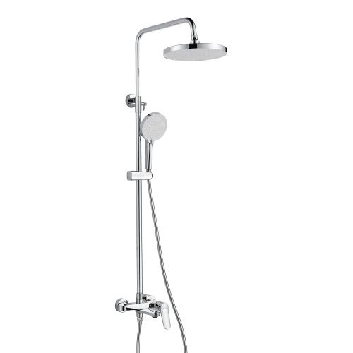 Душевая стойка Shevanik S4336 настенная цвет хром - фото 2