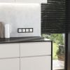 Розетка влагозащишенная с заземлением с защитной крышкой и шторками Werkel 4690389213106
