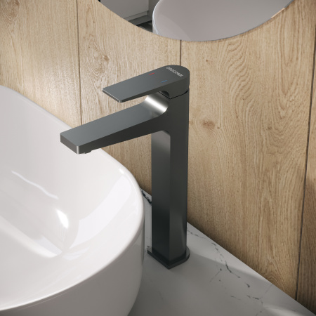 Смеситель Grossman Classic 520.K35.04.420 на раковину графит