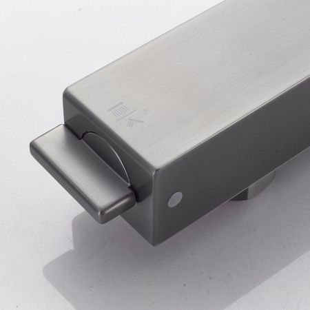 Душевая стойка Rose R1056T настенная цвет оружейная сталь