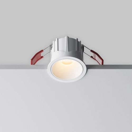 Светильник встраиваемый Maytoni Technical Alfa LED DL043-01-10W2.7K-RD-W - фото 4