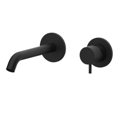 Смеситель для раковины Daniel Tokyo TK632PL15 встраиваемый в стену черный