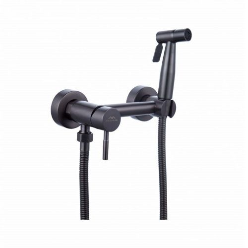 Гигиенический душ со смесителем Fashun A57503-17 графит - фото 2