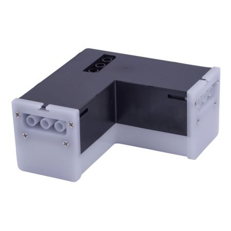 Линейный модульный светильник L-образный Uniel ULO ULO-N11L-8W/6500K/90D IP40 BLACK