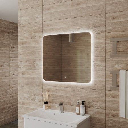 Зеркало с подсветкой Maretti Florenza FL148070P25EL 80х70 подвесное