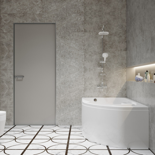 Ванна акриловая Тритон София Щ0000067269 150х95 пристенная ассиметричная без каркаса - фото 4 Ванна акриловая Тритон София Щ0000067269 150х95 пристенная ассиметричная без каркаса - фото 4