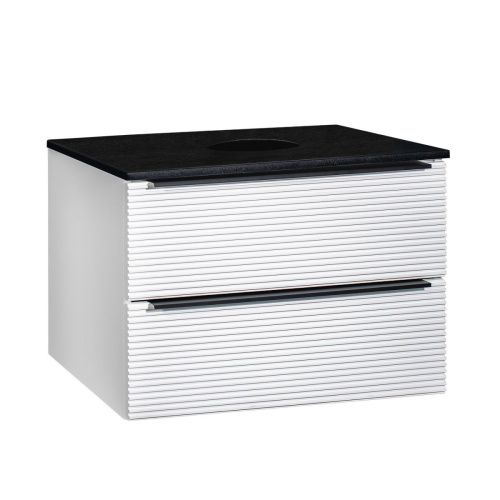 Тумба под раковину Runo Орлеан 00-00004649 60х50 подвесная цвет белый - фото 2