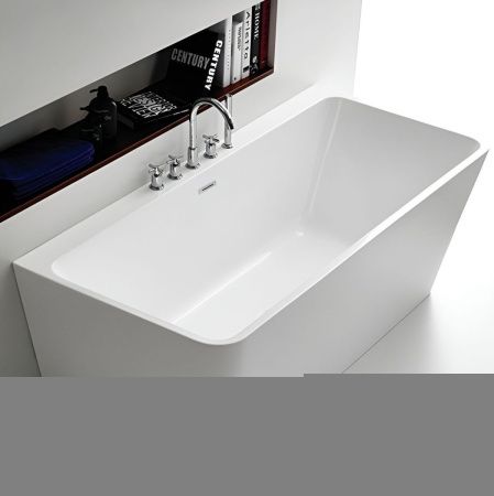 Ванна акриловая Cerutti SPA CT9344 170х75 отдельностоящая прямоугольная с ножками