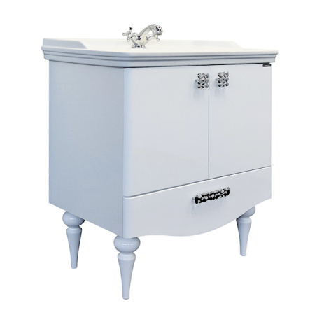 Тумба с раковиной Comforty Монако 00004136578CF 80х49х85
