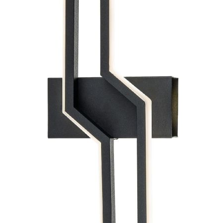 Светильник настенный Escada Rail (Раил) 10219/2LED Black