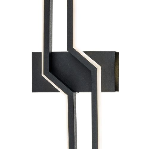 Светильник настенный Escada Rail (Раил) 10219/2LED Black - фото 3