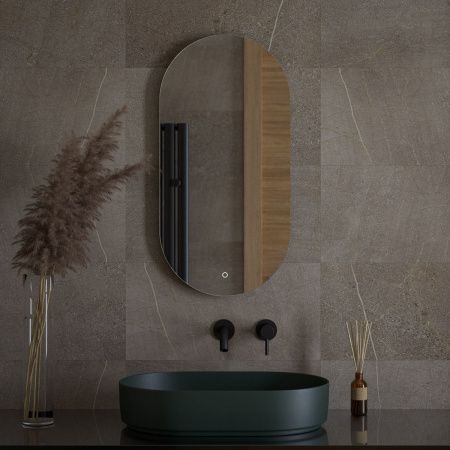 Зеркало с подсветкой Defesto OPTI DF 2912S 40х80 подвесное