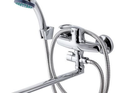 Cмеситель для ванны и душа TSARSBERG TSB-939-3507 настенный хром