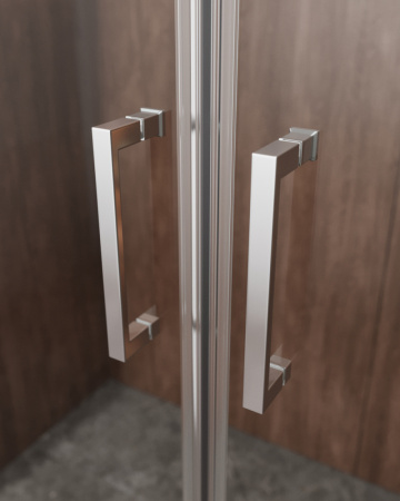 Душевая дверь Cezares MOLVENO MOLVENO-BF-2-170-C-Cr-IV 170х195 стекло прозрачное профиль хром глянцевый