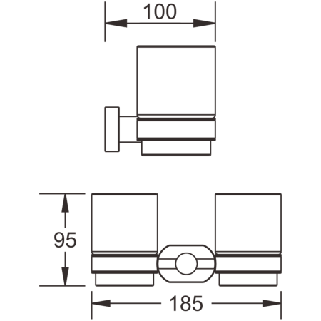 Стакан BELZ B90008
