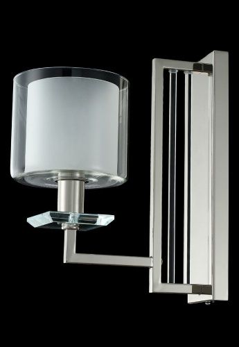 Бра Crystal Lux Nicolas (Ницолас) NICOLAS AP1 NICKEL/WHITE - фото 3
