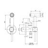 Гигиенический душ Fima Carlo Frattini Collettivita F2320/4HS никель