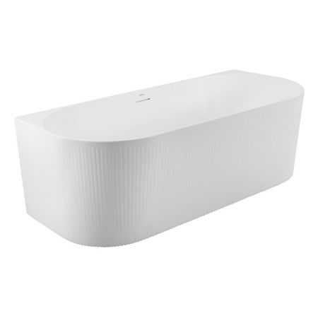 Ванна акриловая BelBagno BB412-1700-800-MATT 170х80 пристенная овальная с ножками