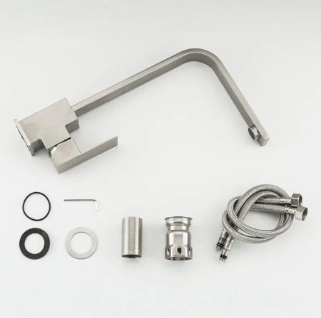 Смеситель для кухни Fashun A54002 на мойку сатин