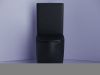 Унитаз напольный с бачком Ceramica Nova METROPOL CN4001MB черный с сиденьем микролифт безободковый душевой смыв