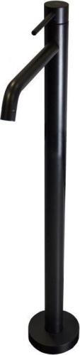 Смеситель Paffoni Light LIG031NO напольный черный без термостата