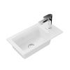 Раковина керамическая Kerama Marazzi LATO LA.wb.50 50х30 встраиваемая цвет белый 1 отверстие под смеситель