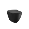 Чаша унитаза подвесная Creavit TERRA TP325-11SM00E-0000 цвет черный без сиденья душевой смыв