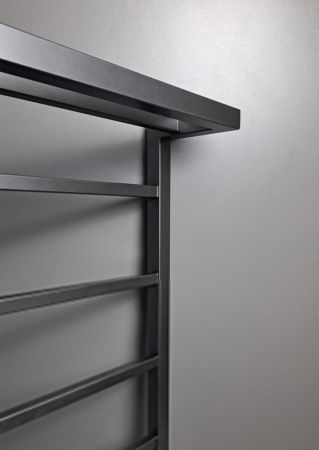 Полотенцесушитель электрический Indigo Forma LEF80-50GFMRt 55х80 серый