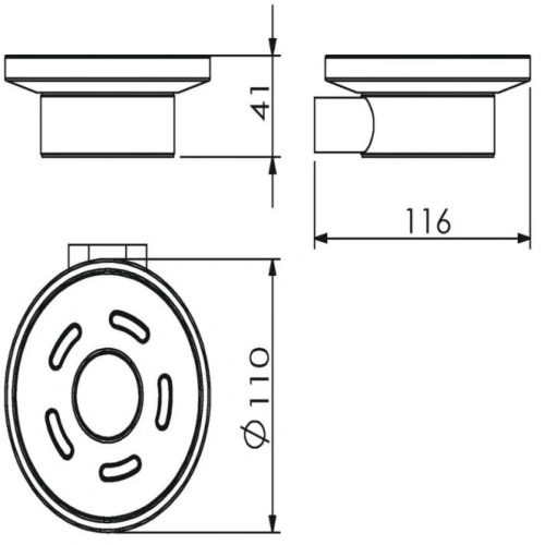Мыльница Langberger LUGANO 24015C - фото 2