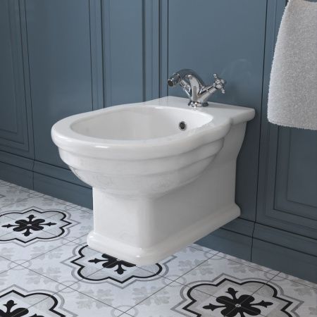Биде подвесное BelBagno BOHEME BB115BH цвет белый