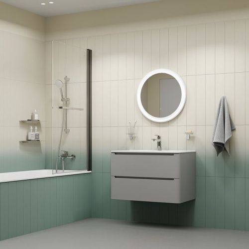 Смеситель для ванны и душа IDDIS Ever EVESB00i02WA настенный хром - фото 4