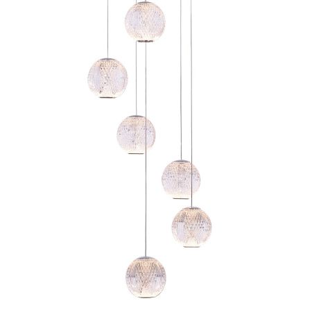 Светильник подвесной Delight Collection Elliot Diamante (Еллиот Диаманте) MD20001012-14A chrome