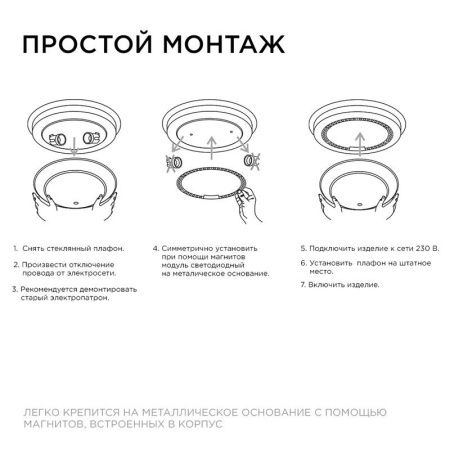 Светодиодный модуль со встроенным драйвером Apeyron 20852