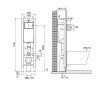 Инсталляция + кнопка смыва для подвесного унитаза Oli QUADRA 280490mSL00