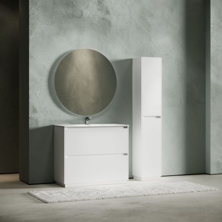 Тумба под раковину Sancos Libra Floor LB100FW 100х50 напольная цвет белый