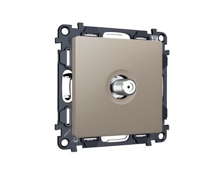 Комплект механизма TV розетки SAT 5-2400MHz 3.5dB Ambrella Volt MA MA373050