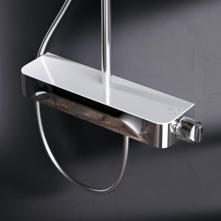 Душевая стойка Am.Pm Func F078F700 настенная цвет хром